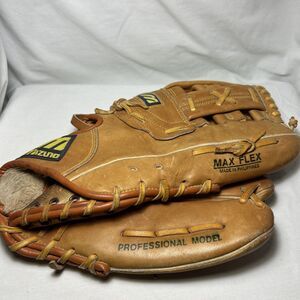 Mizuno MZ 1310 Baseball/Softball Glove RHT Pro Model Max Flex Leather Glove